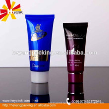 Beauty plastic tube with screw cap with printing for cream